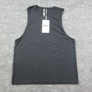 LSKD Tank Mens L Black AeroFLX+ Seamless Muscle Tank Moisture Wicking NWT